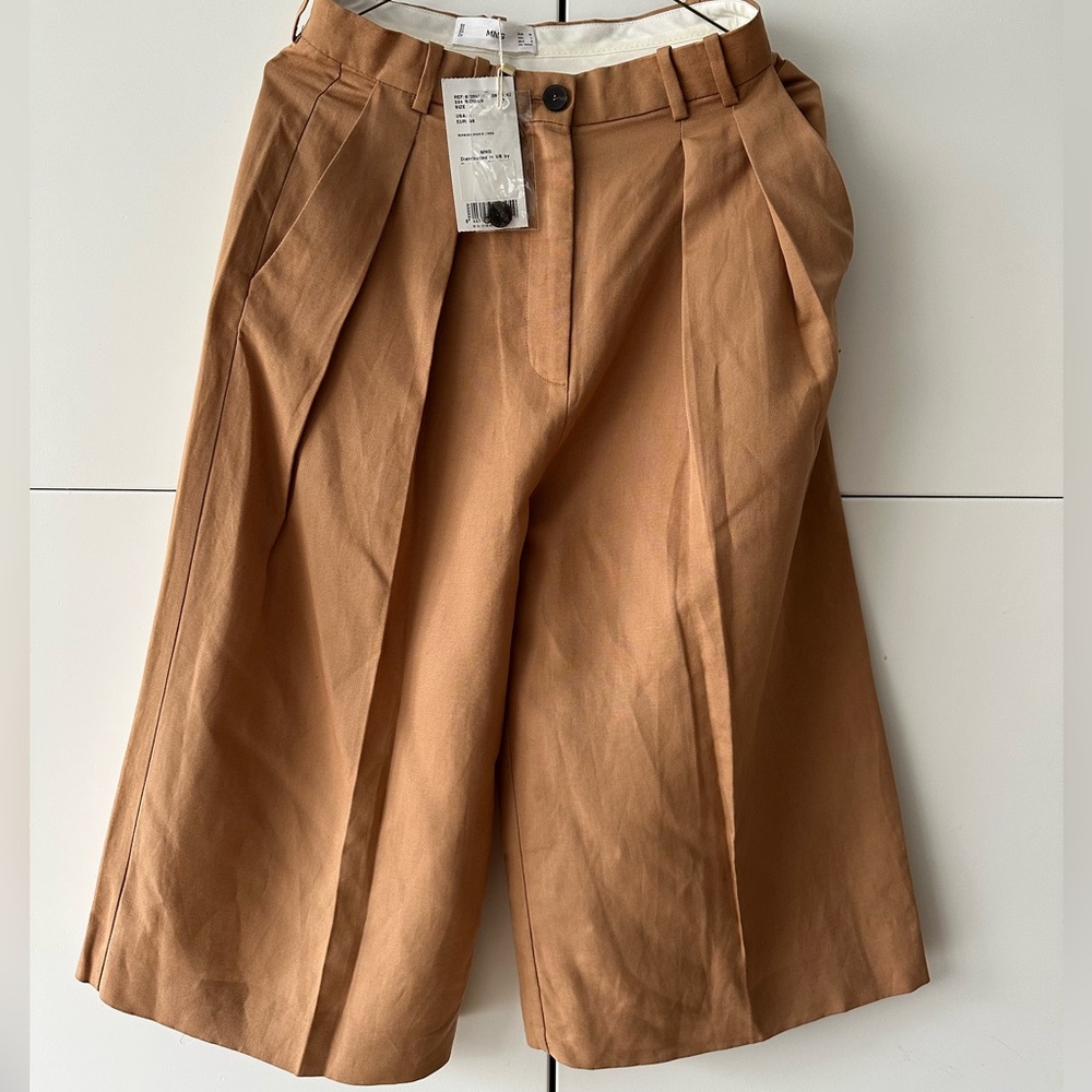 Mango Linen Culottes
